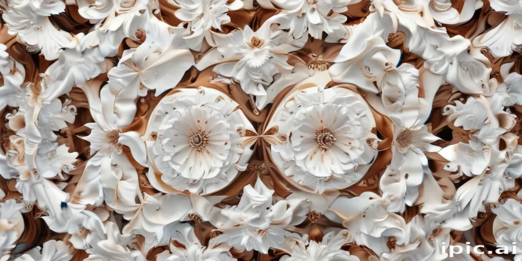 brown and white background