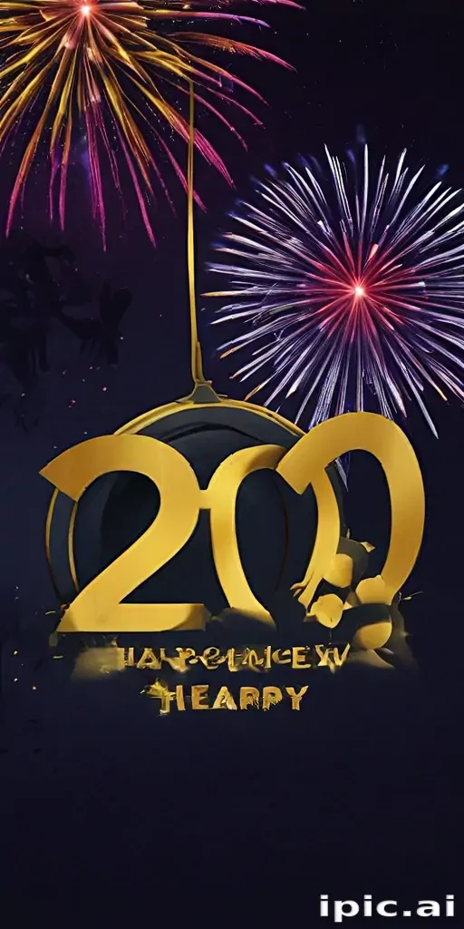 happy new year desktop background