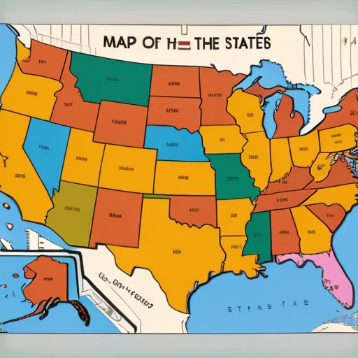 map of the states