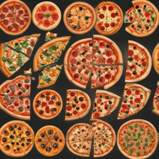 transparent pizza clipart
