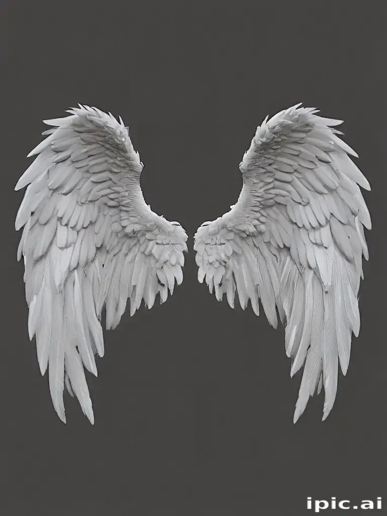 angel wings transparent background