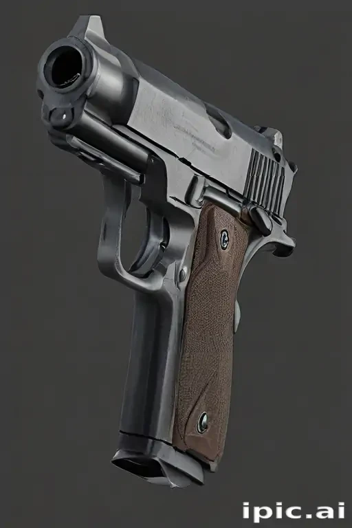 gun no background