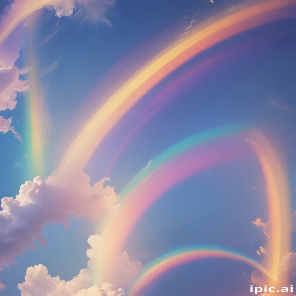 cute rainbow backgrounds