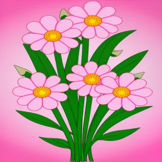 cartoon flowers png
