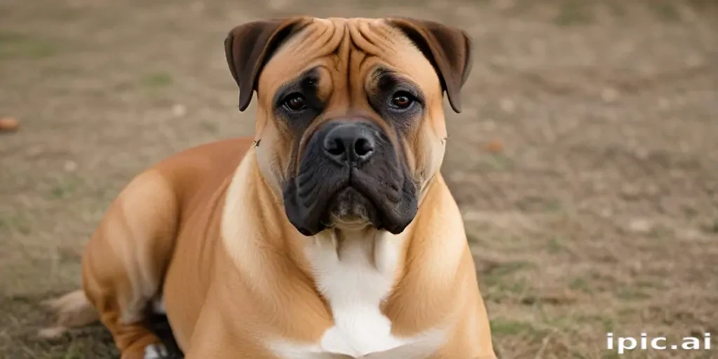 staffy bull bullmastiff
