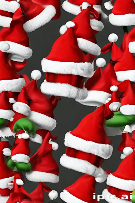 christmas hat no background