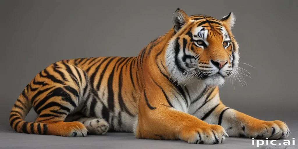 transparent tiger