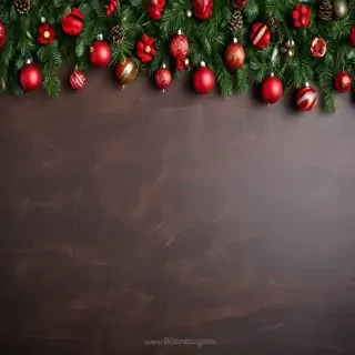 christmas background portrait