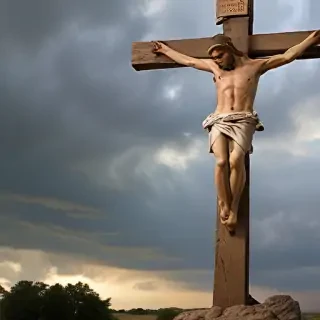 jesus on the cross pictures