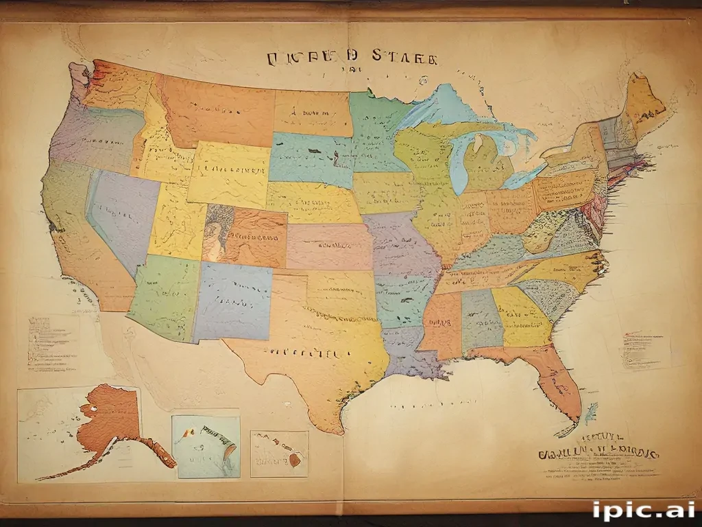 map of the united states