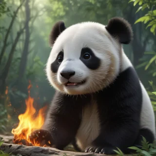 baby panda