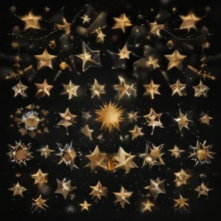 sparkling stars png