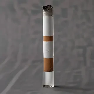 transparent cigarette