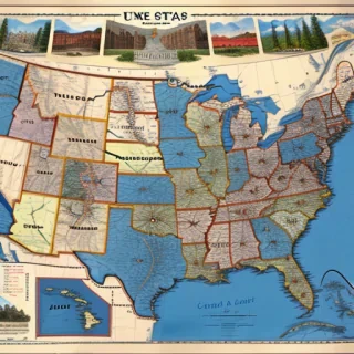 usa map states