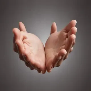 open hands png