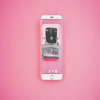 pink instagram background