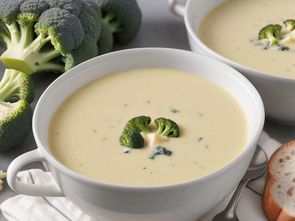what to have with broccoli cheese soup