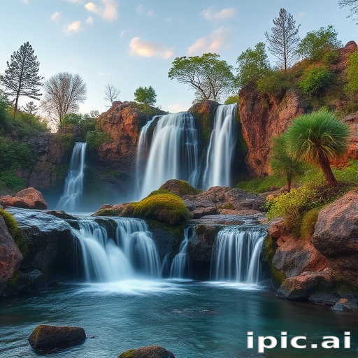 desktop waterfall backgrounds