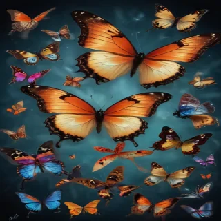png butterflies