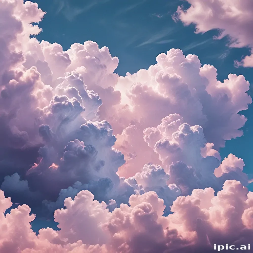 aesthetic clouds wallpaper