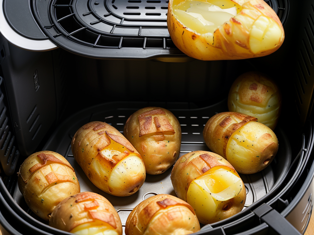 smash potatoes in air fryer