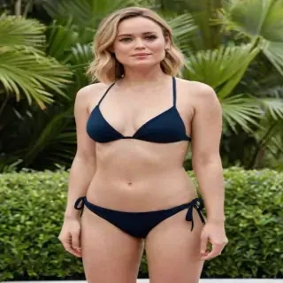 brie larson in bikini
