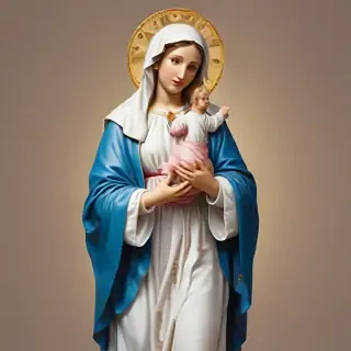 virgin mary clipart
