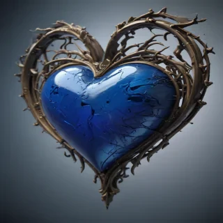 blue heart