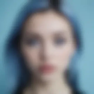 blue aesthetic photos