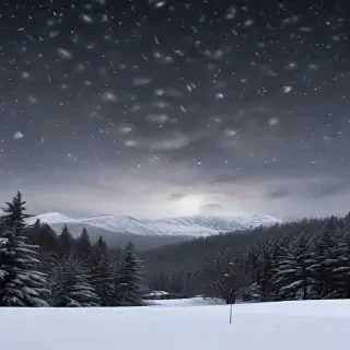 snowing png