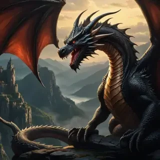dragon backround