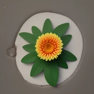 png border flower