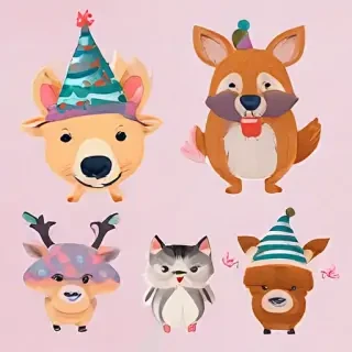 party animal clipart