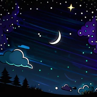 night time background