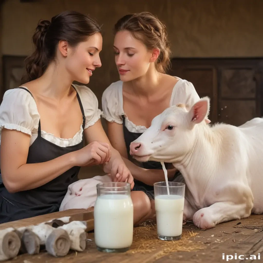 milking lesbos