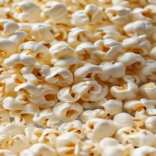 transparent popcorn
