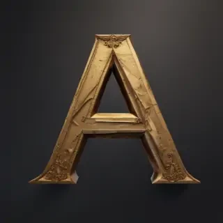 letter a png