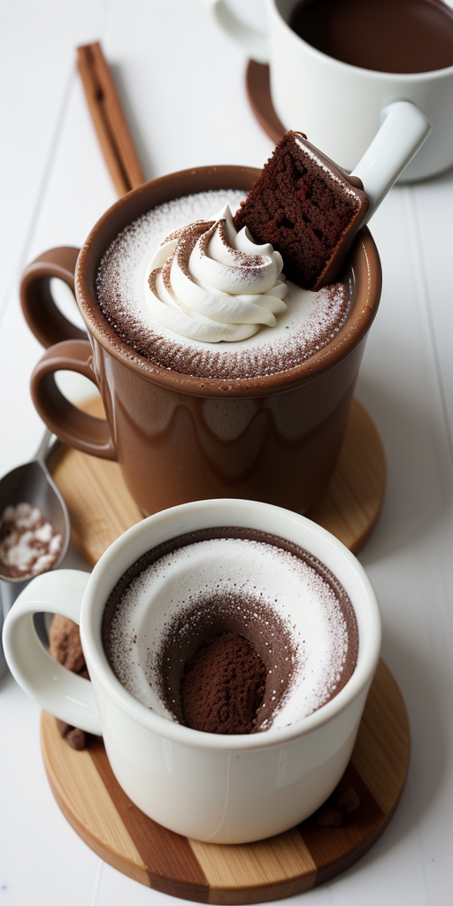 cake in a mug hot chocolate mix