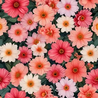 flowers with no background