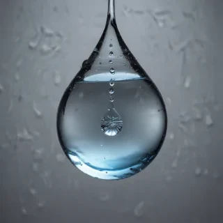 water drop transparent