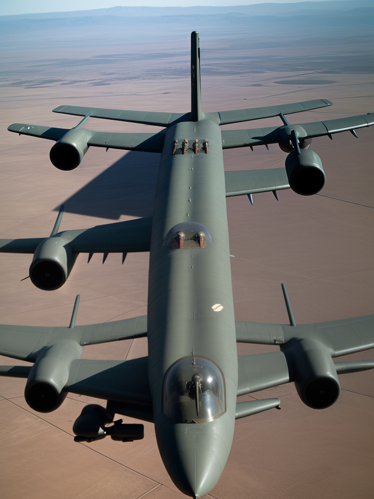 one of eight in a b-52