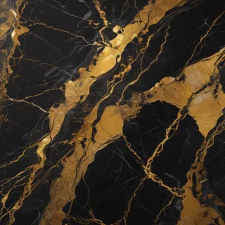 black and gold marble background