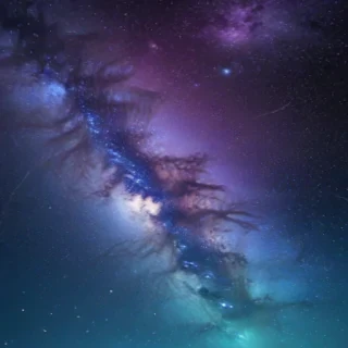 starry background iphone
