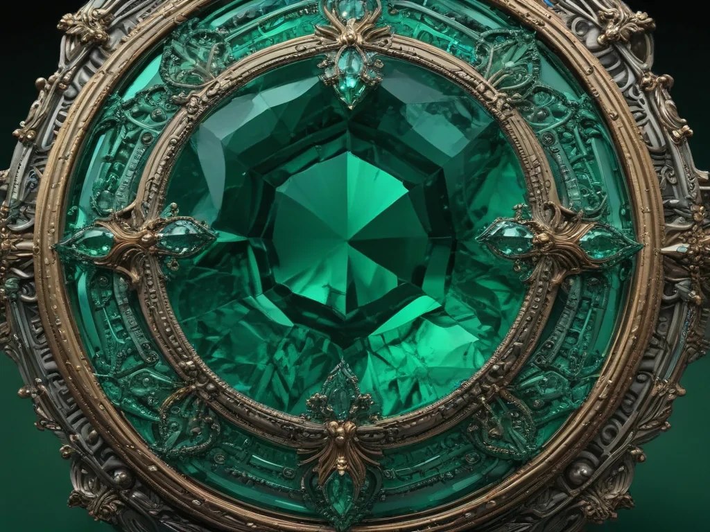 emerald green bg