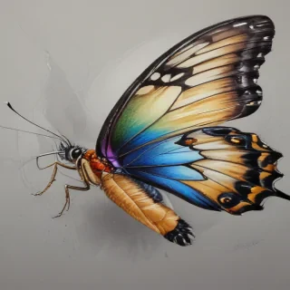 buttefly drawing