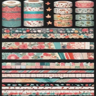 washi tape clipart