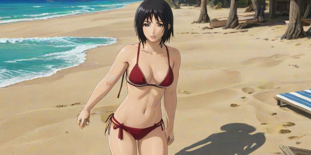 mikasa bikini