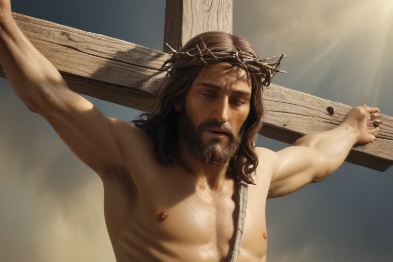 picture of jesus on cross
