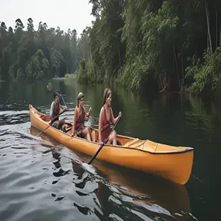 canoeing png