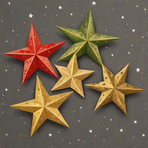 christmas stars clip art
